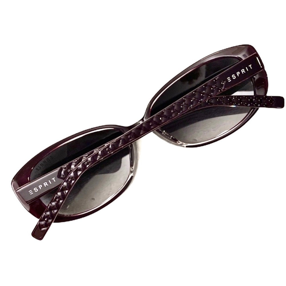 NWOT Esprit • Oval Quilted Fashion Sunglasses - Picture 8 of 8